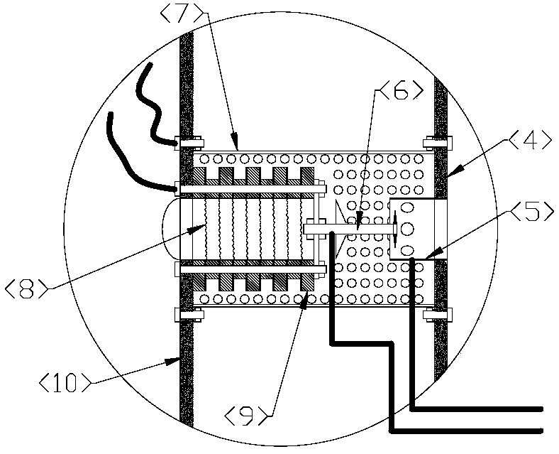 Rotary kiln pressurization ionization pole-phase separation magnetic oxygen-enriched air flow combustion-supporting system