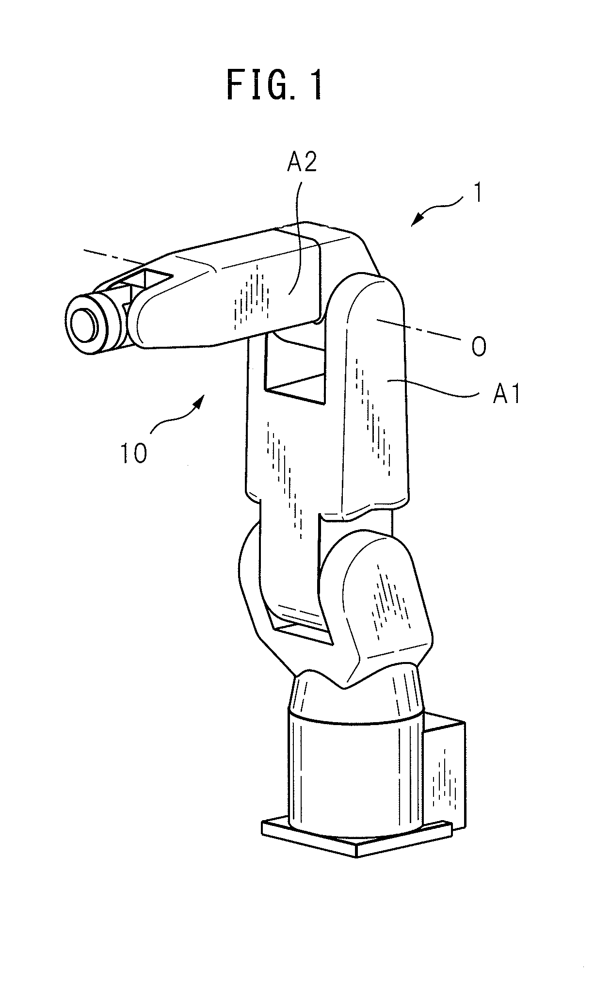 Multi-joint robot with both-side supported arm member