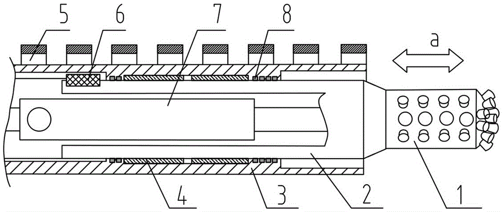 Radially telescopic type cutterhead and rectangular shield machine using cutterhead