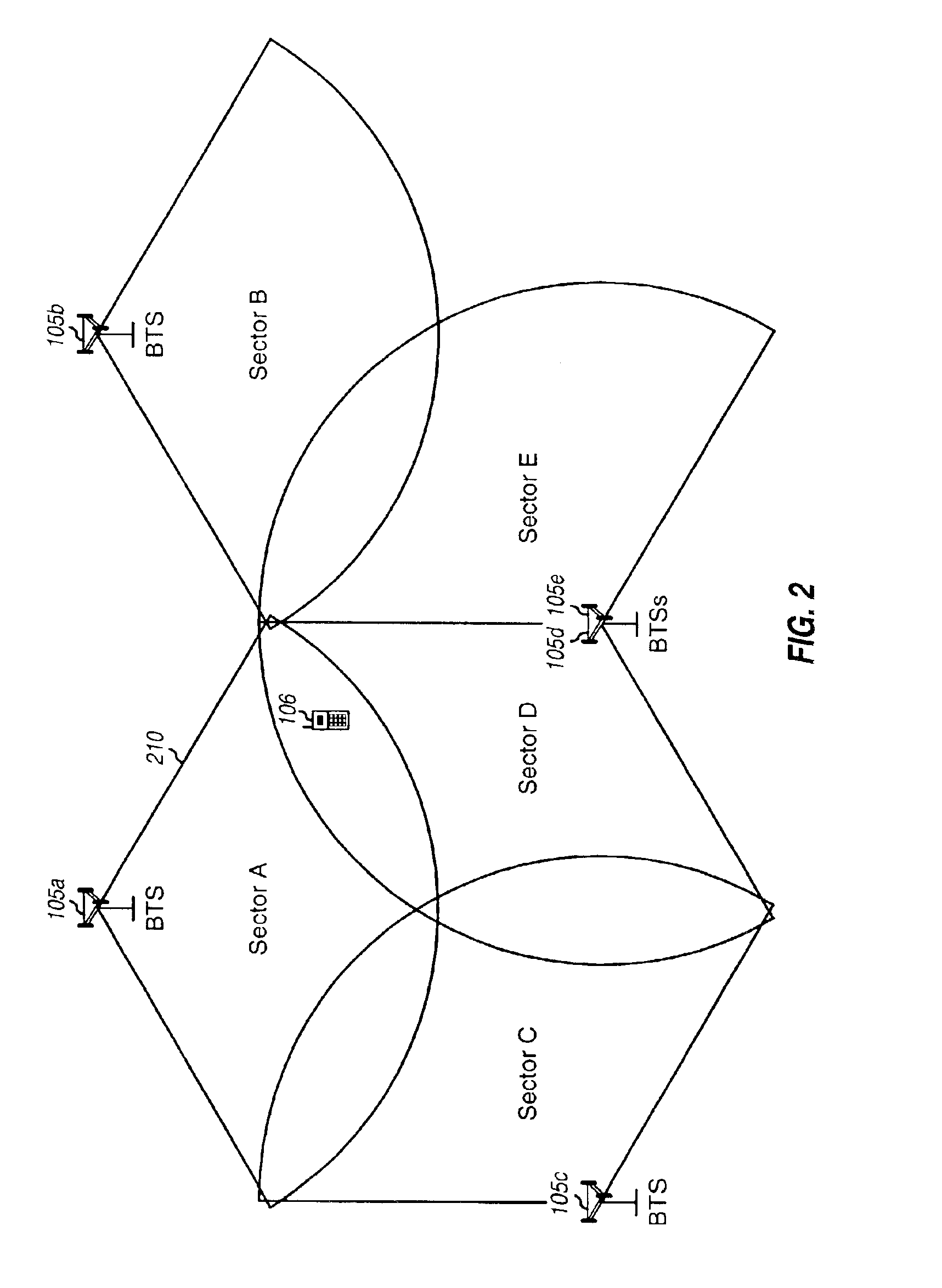 Area based position determination for terminals in a wireless network