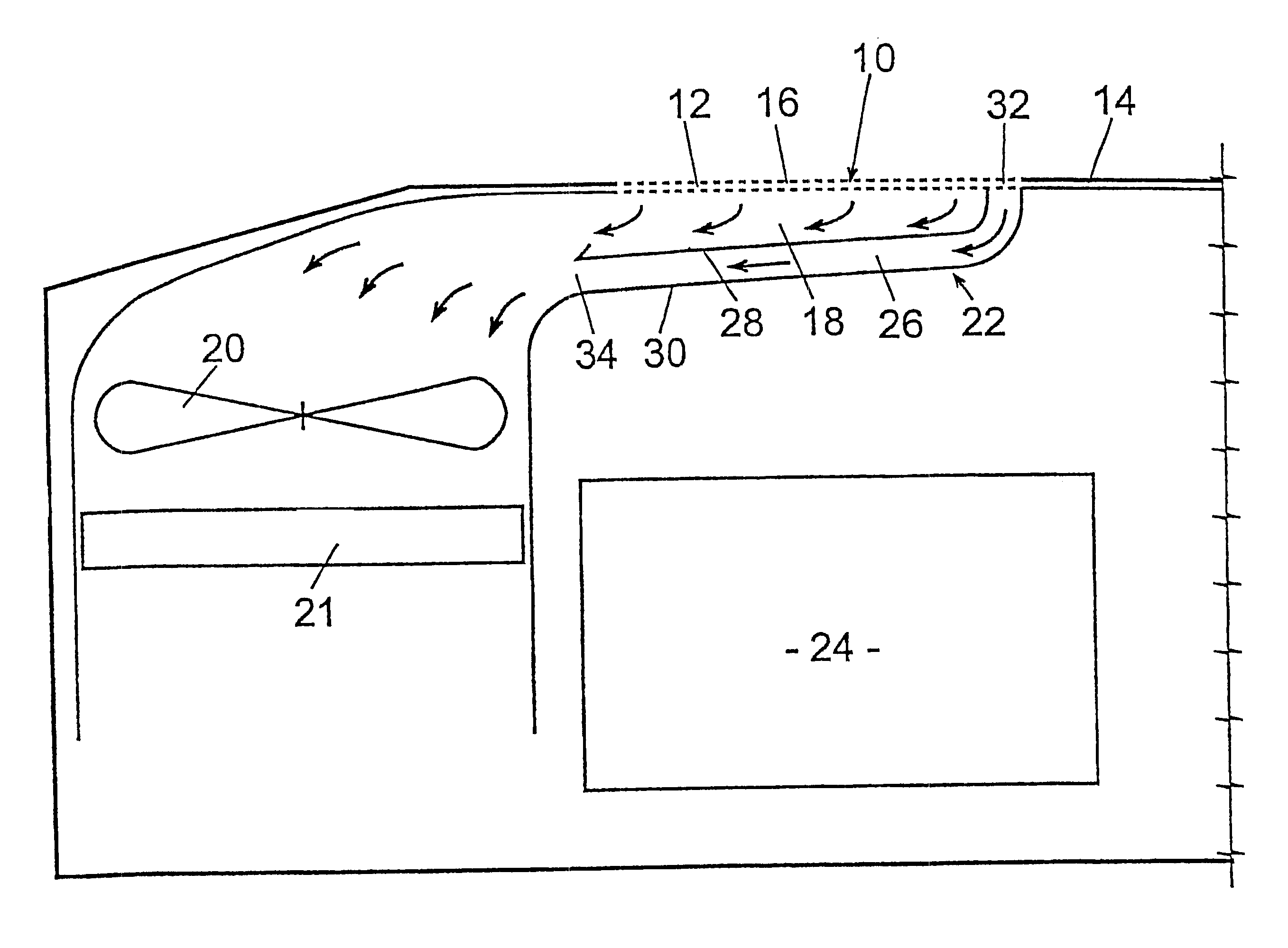 Air intake for a motorized vehicle