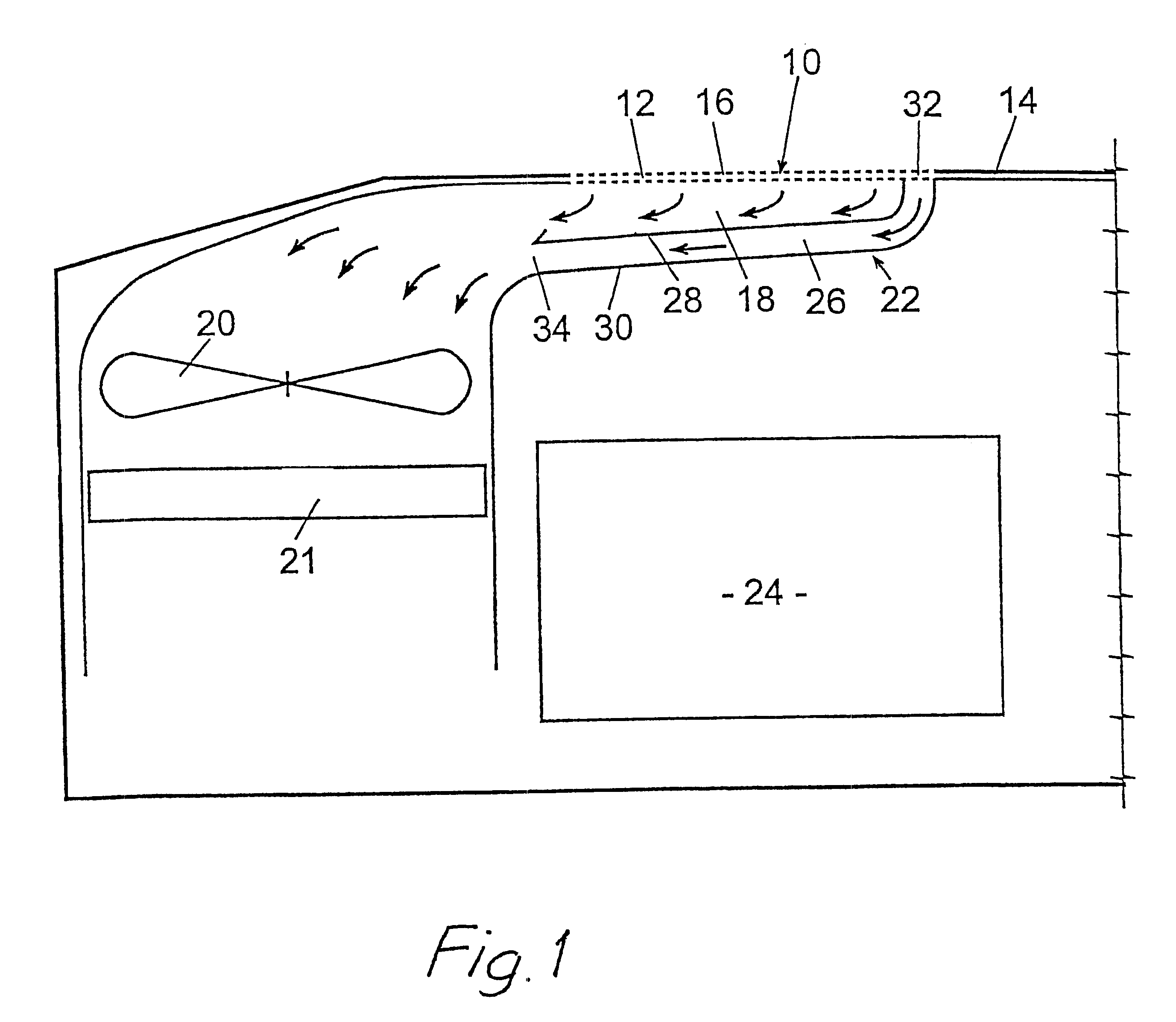 Air intake for a motorized vehicle