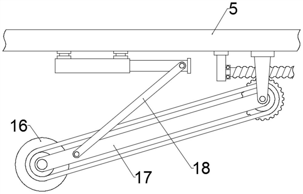 An asphalt joint filling device for cement road paving