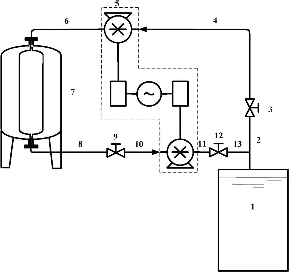 Water pumping and compressed air energy storage system