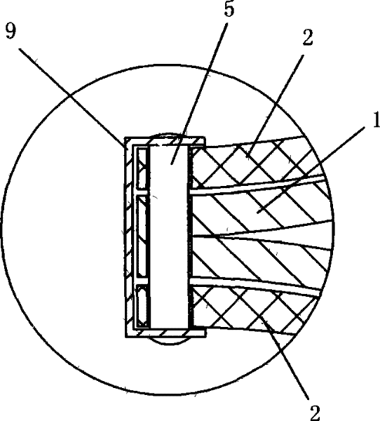 Electric warm water bag and manufacturing method therefor