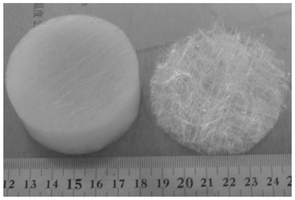 Water glass based fiber reinforced sio  <sub>2</sub> Rapid preparation method of airgel block