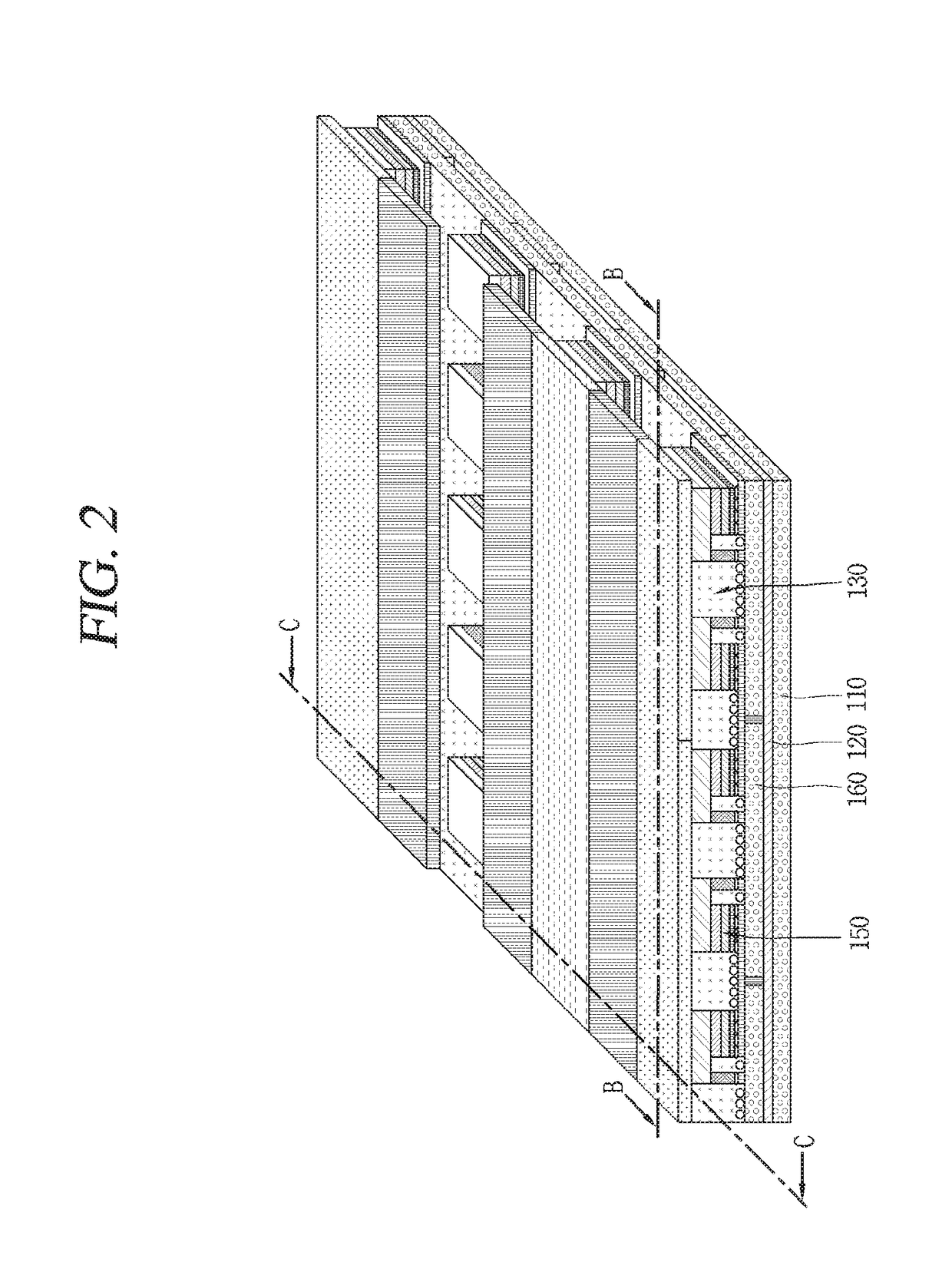 Display device using semiconductor light emitting device and fabrication method thereof