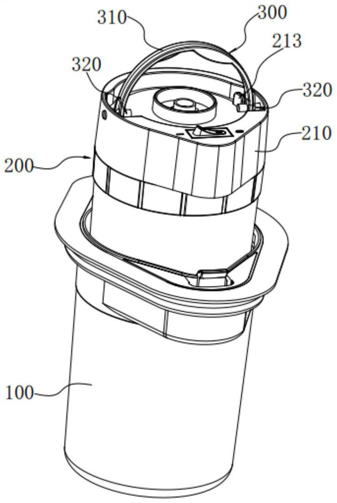 Lifting handle device