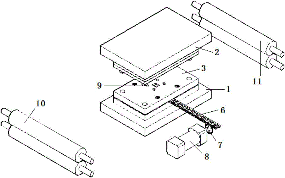 Automatic-stamping carrier belt equipment