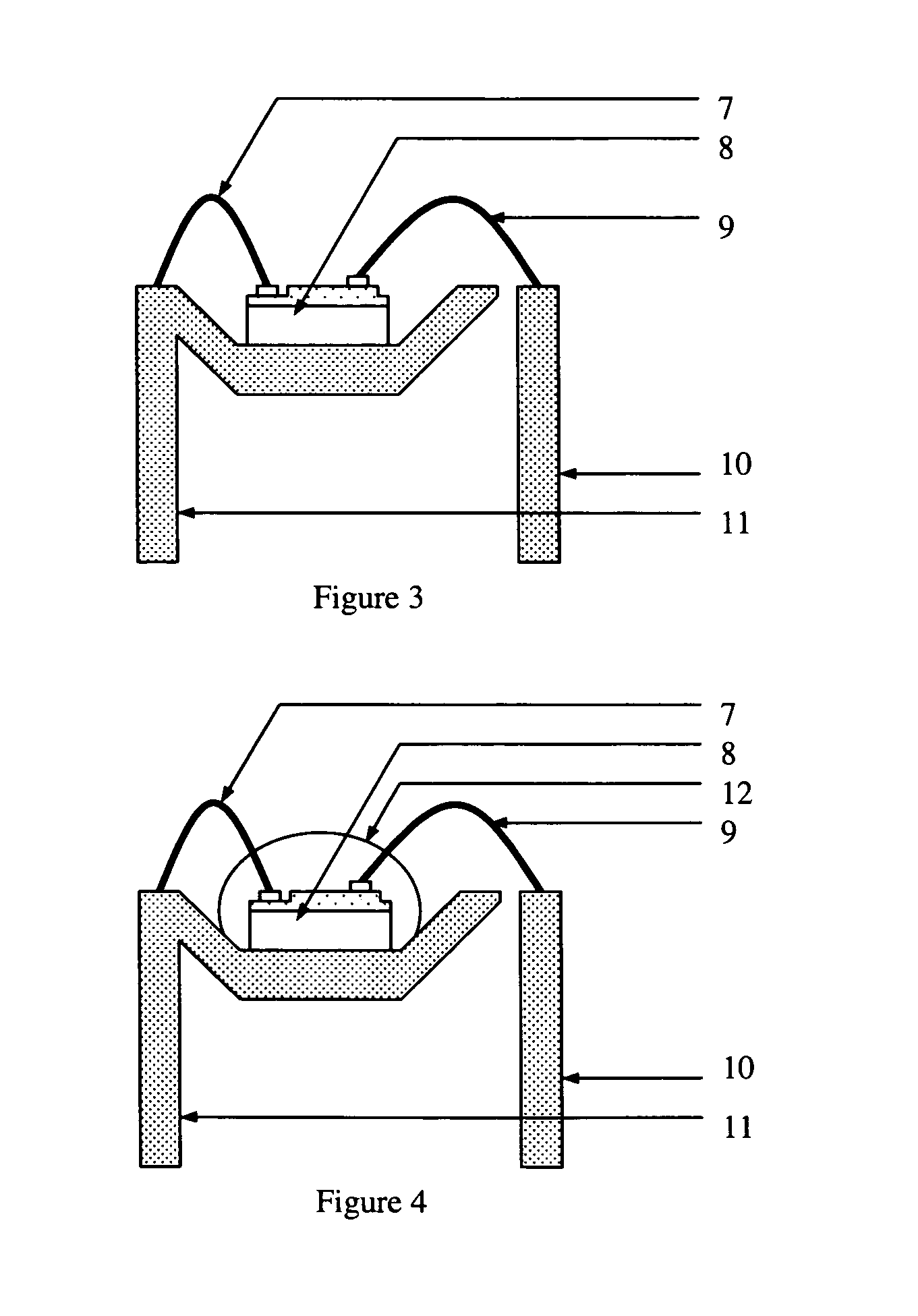 Methods of fabricating light emitting diodes that radiate white light