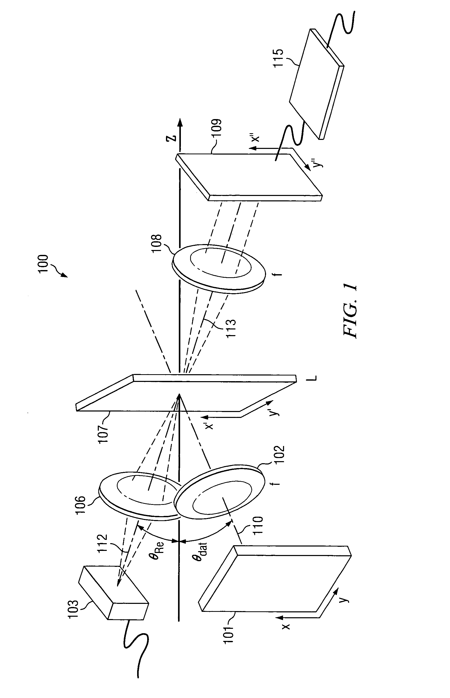 Content organization and storage method for storing holographic search database