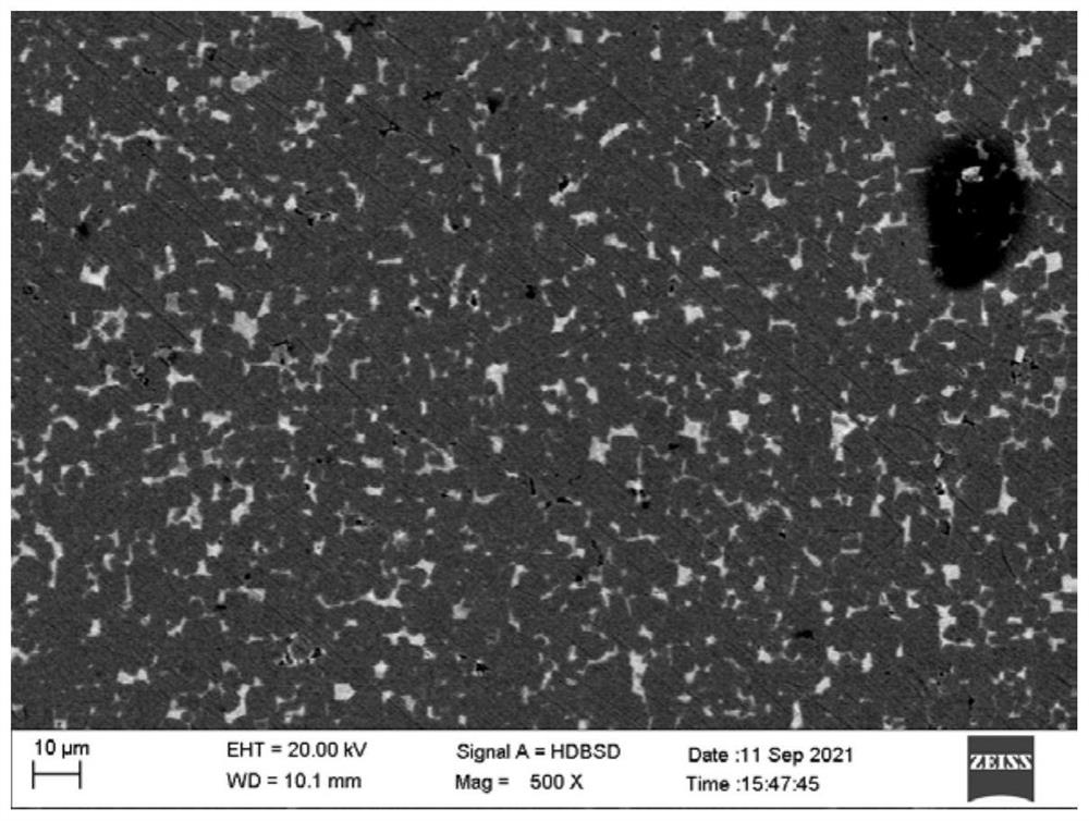 High-coercivity neodymium-cerium-iron-boron permanent magnet and preparation method and application thereof