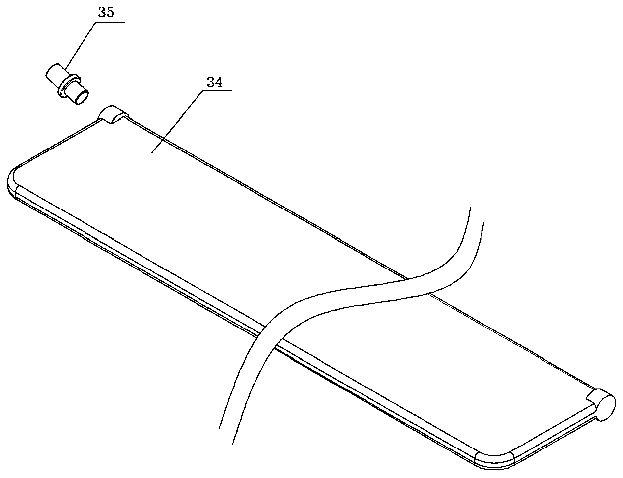 Automatic assembling device for air deflectors