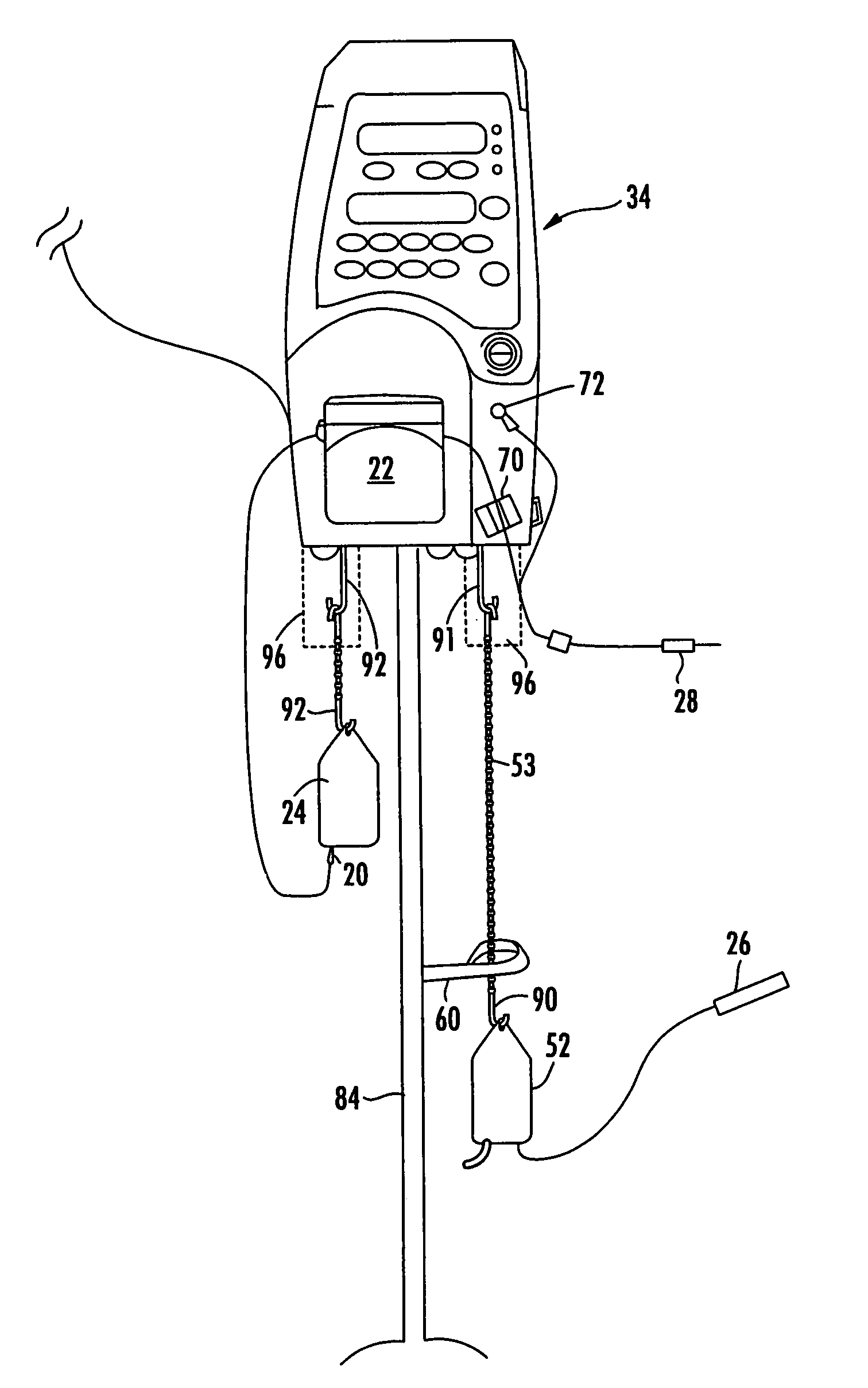 Patient hydration monitoring and maintenance system and method for use with administration of a diuretic