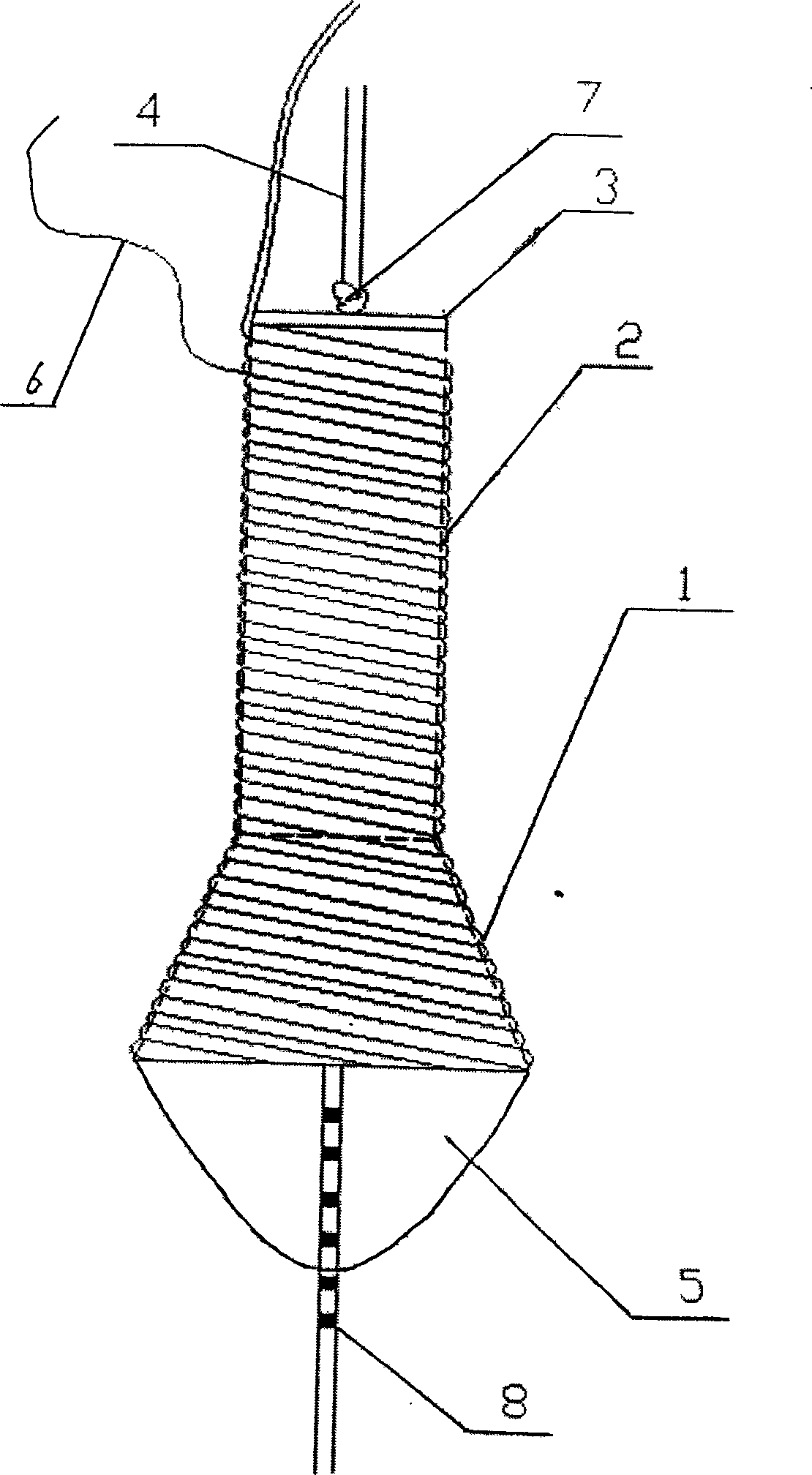 Lacrimal stent, and application method therefor