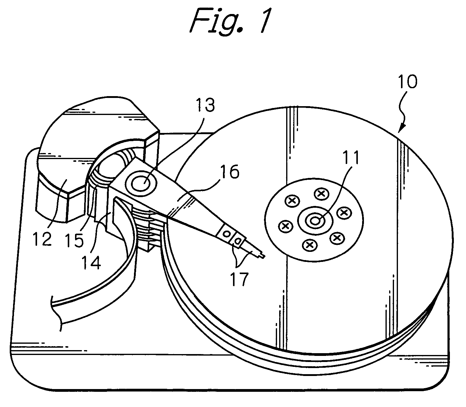 FPC with via holes with filler being welded to suspension and drive apparatus