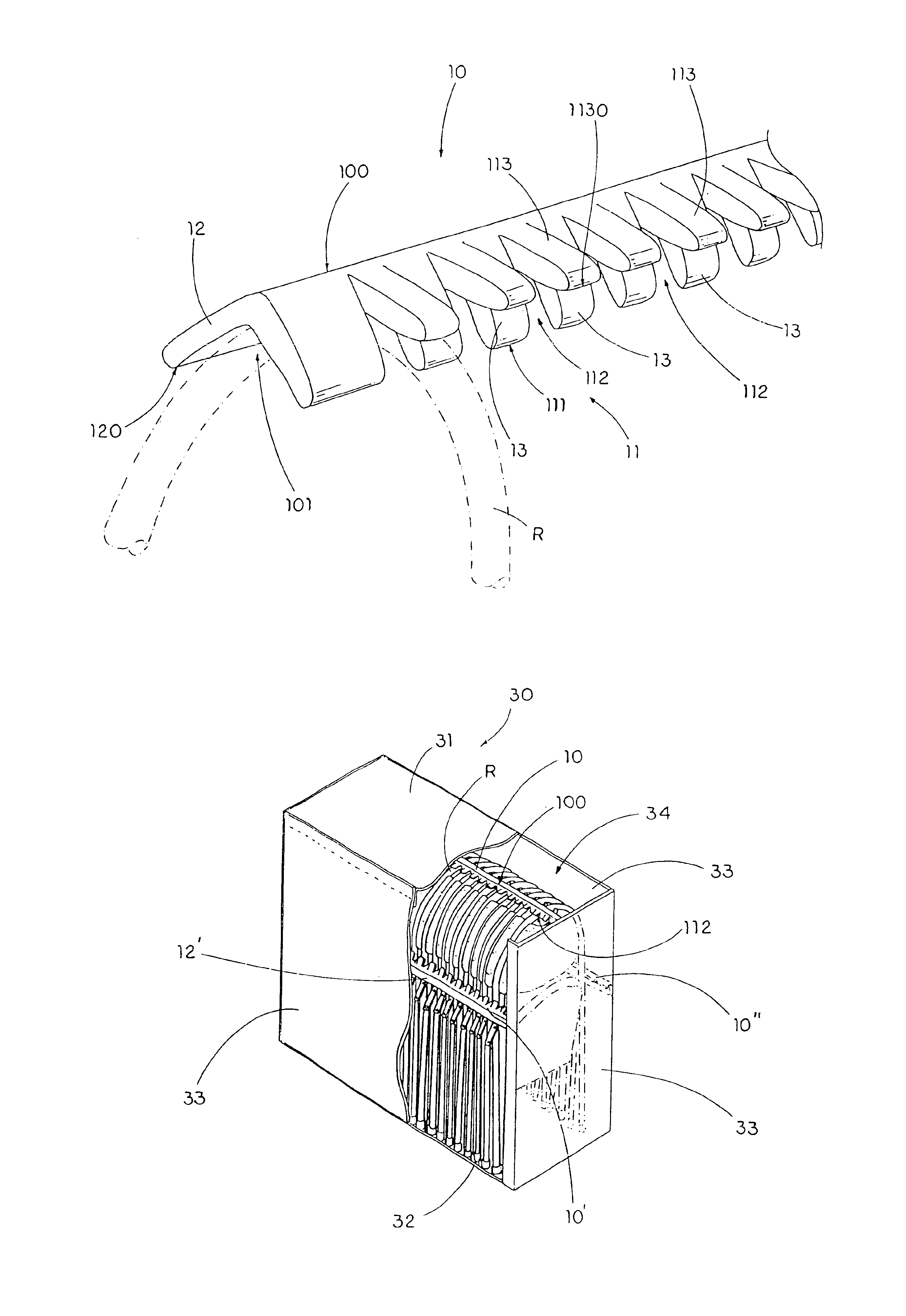 Side mount device for multiple foldable furniture packaging and displaying