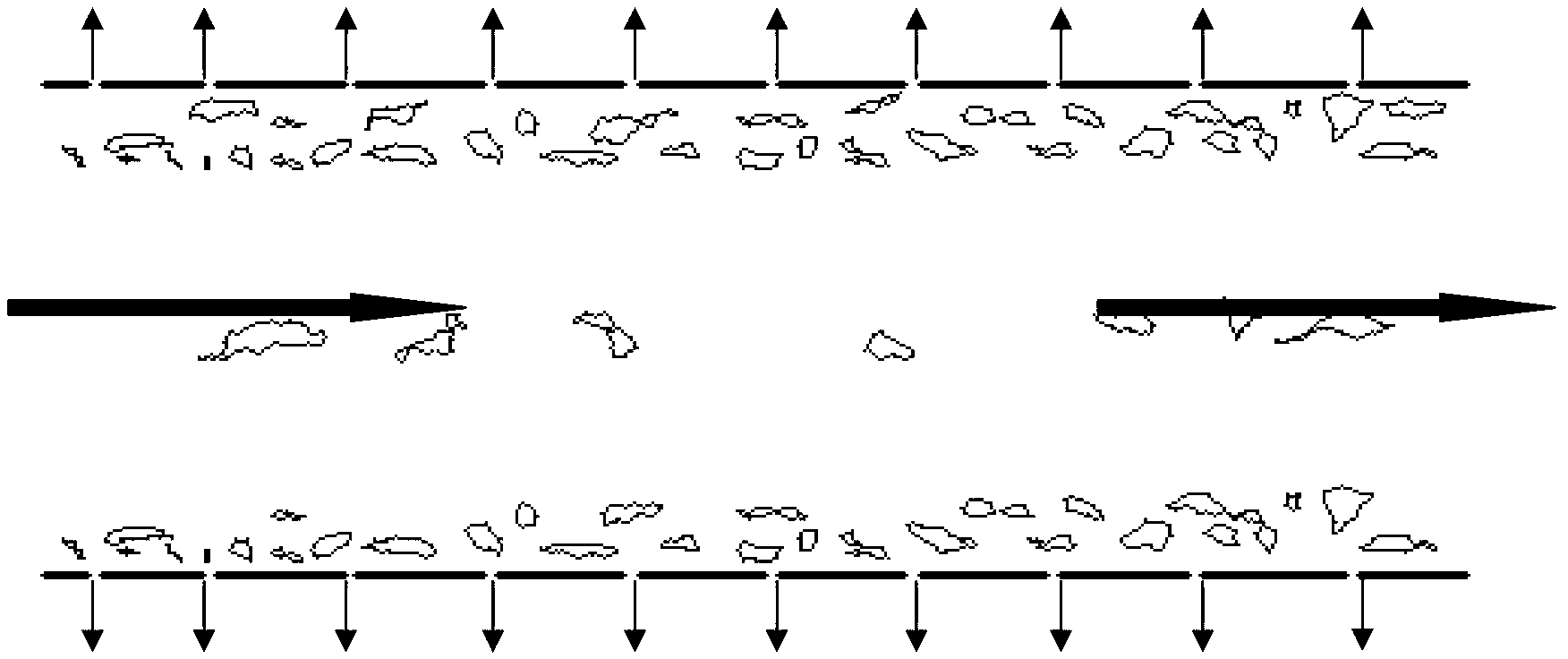 Ceramic water filter with self-cleaning function