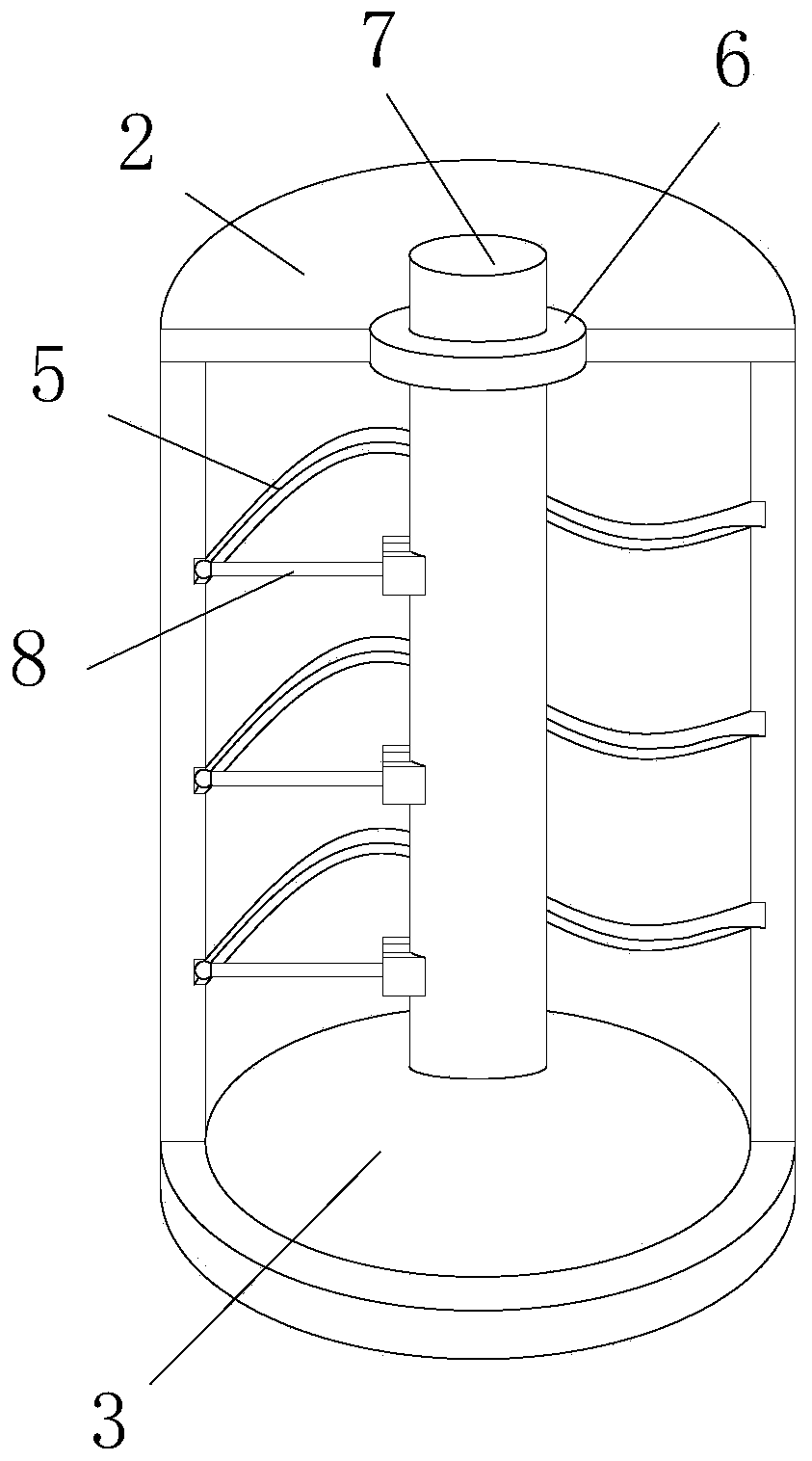 Material separation system based on cyclic separation in ceramic membrane separation process