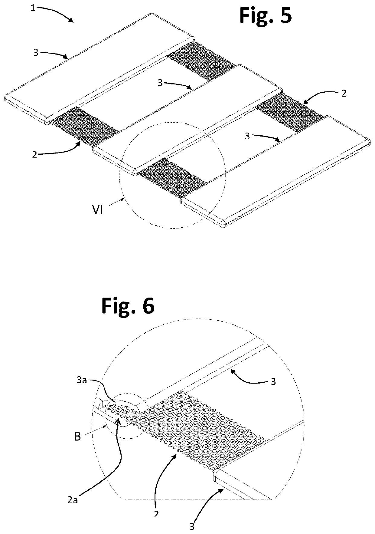 Semifinished product of an electric heater device, and electric heater device comprising such a semifinished product