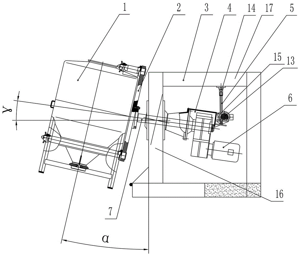 Single-arm type multi-dimensional movement mixer