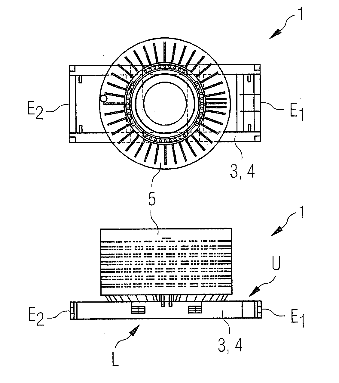 Transport structure and methods for transporting and/or lifting a large scale generator