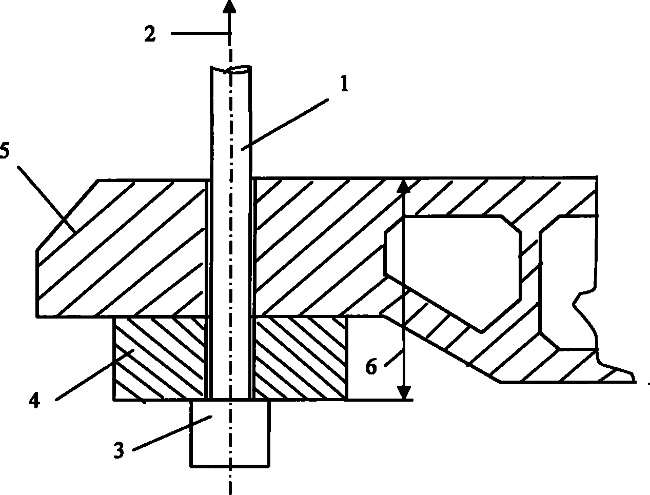 Multi-layer anchoring process for cable stayed bridge