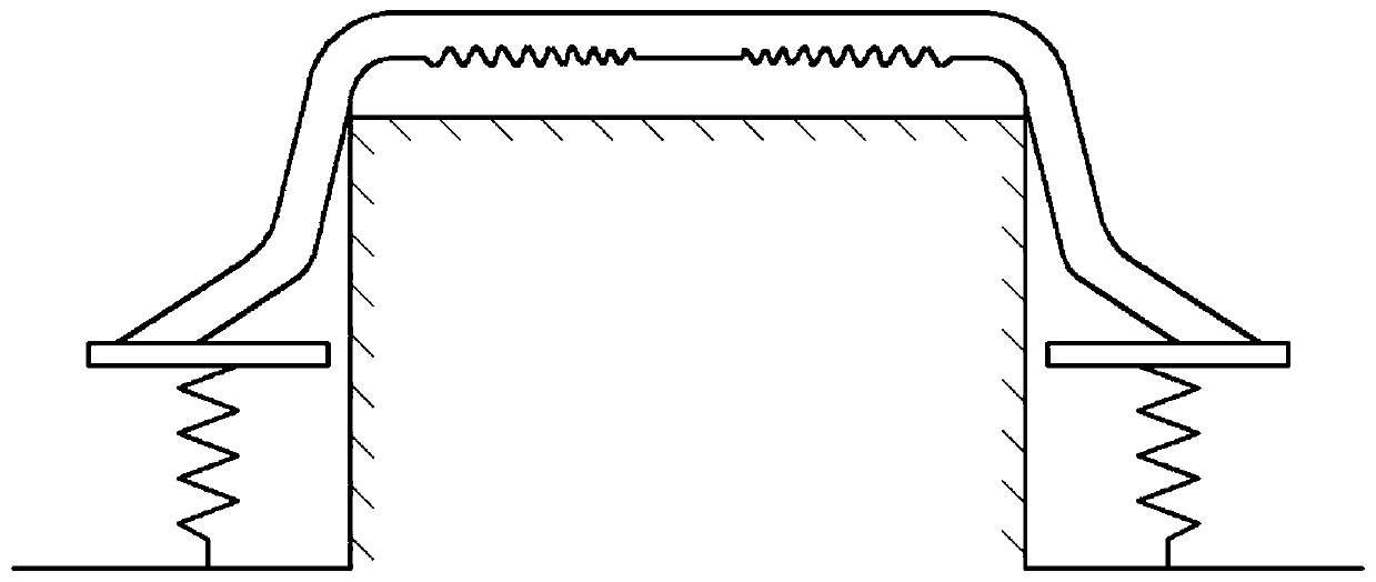 A composite manufacturing method for connecting and forming metal plate parts based on high-speed impact