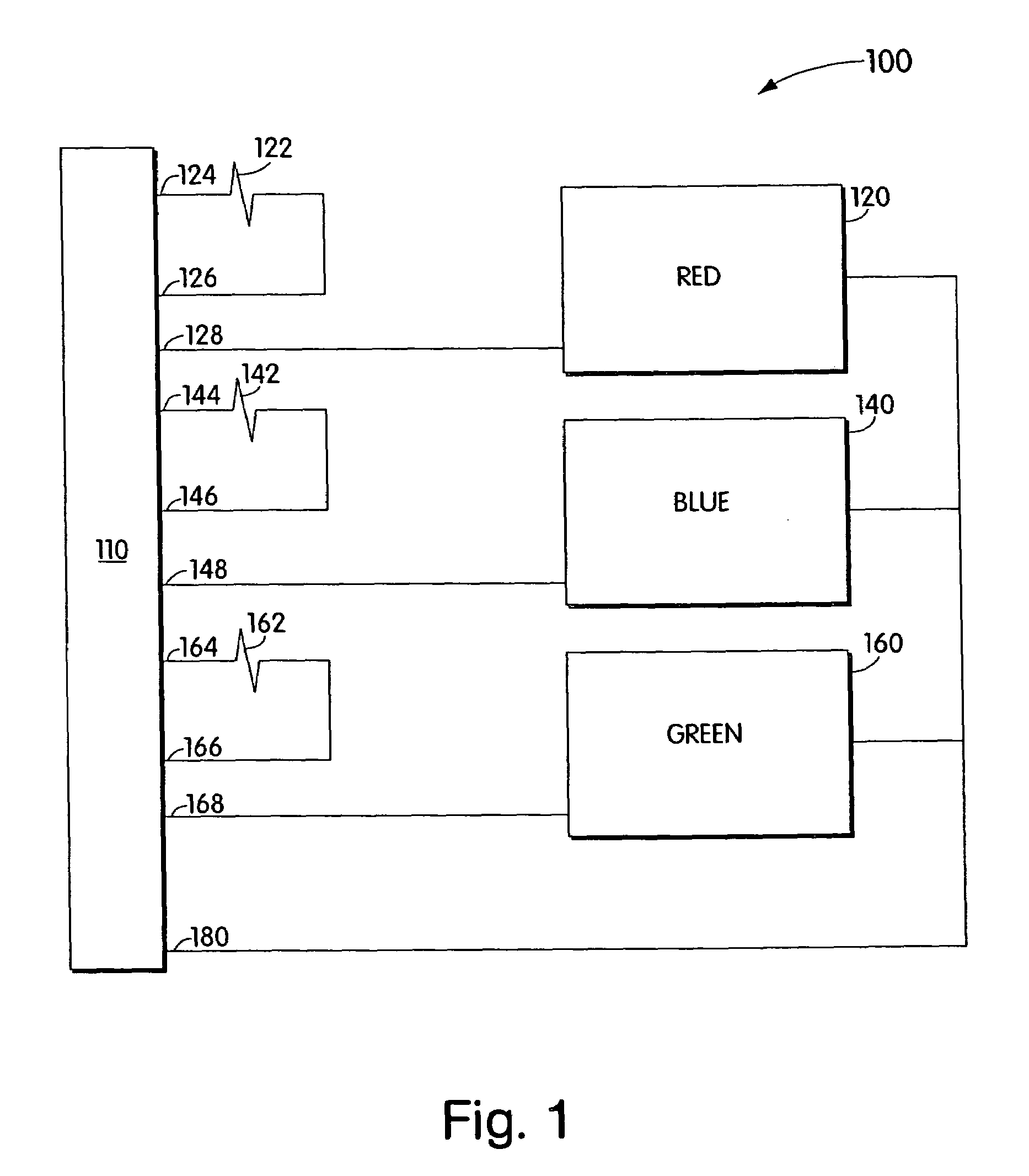 Multicolored LED lighting method and apparatus