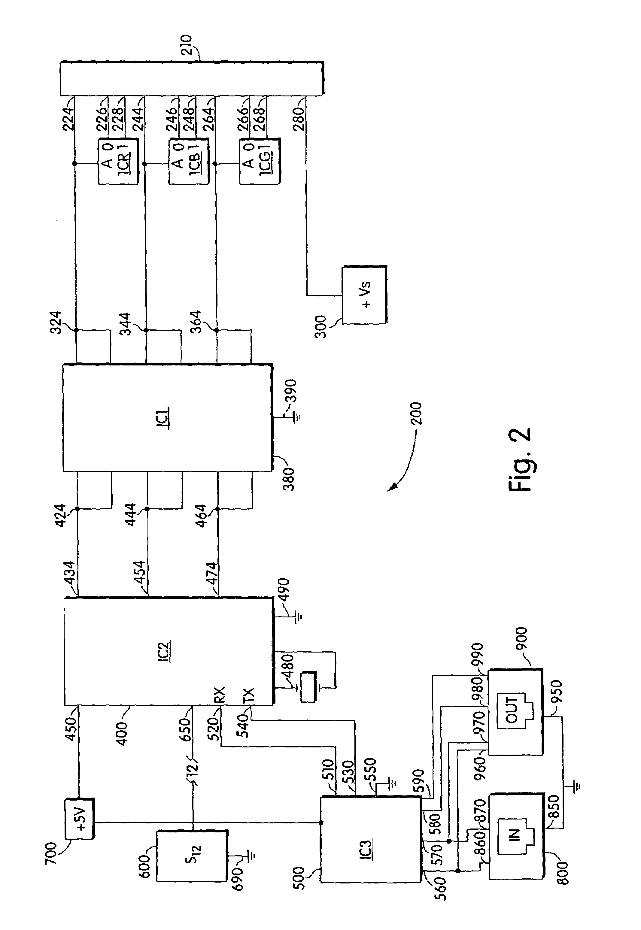 Multicolored LED lighting method and apparatus