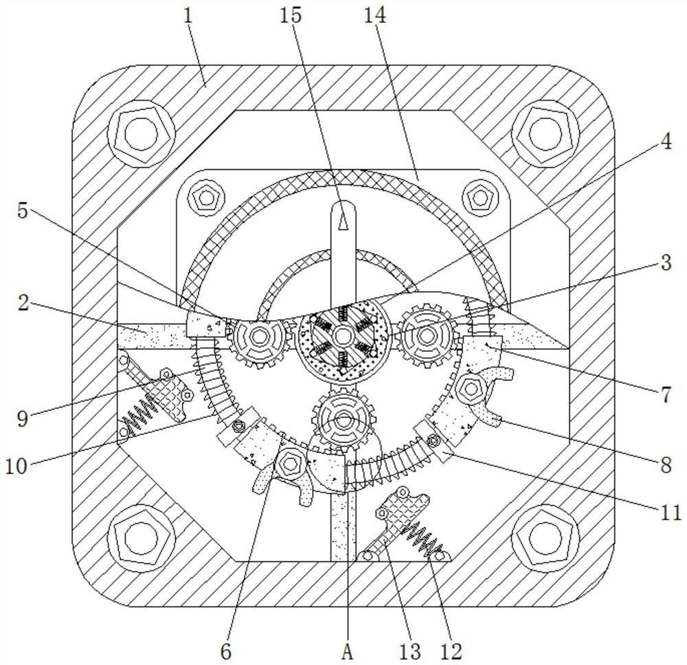 Change-over switch auxiliary device for avoiding short circuit caused by simultaneous closing of multiple breakers