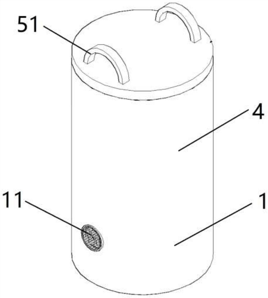 A high-efficiency curing device for concrete test blocks