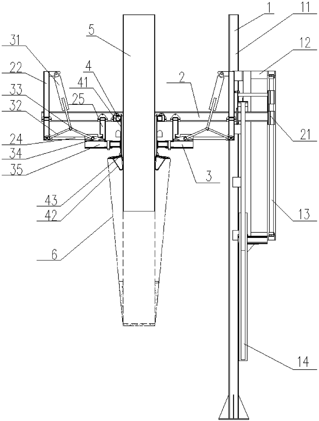 A mouth tensioning device for ton bags