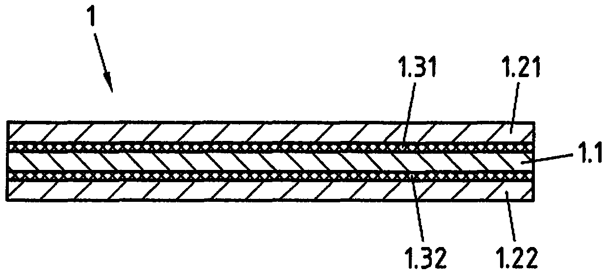 Magnetic field shield for electromagnetic fields and vehicle having an integrated magnetic field shield