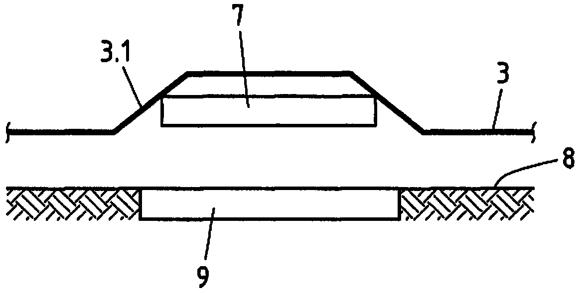 Magnetic field shield for electromagnetic fields and vehicle having an integrated magnetic field shield