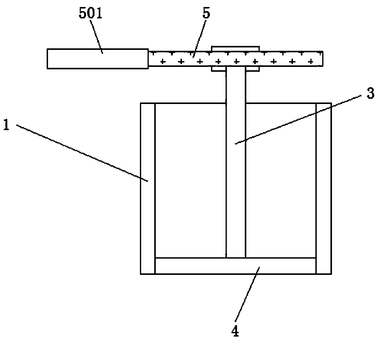 Cotton seedling transplanting instrument