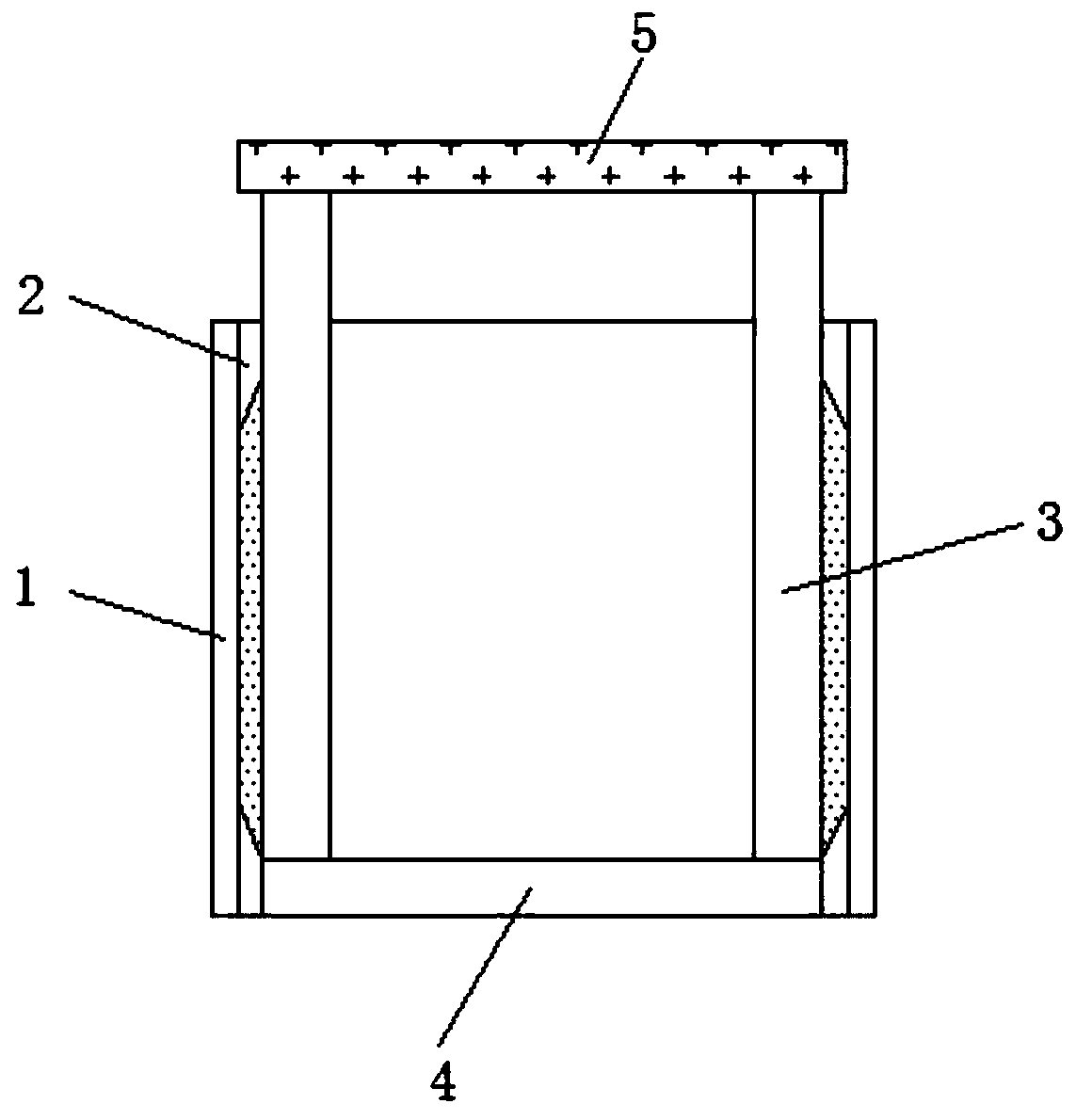 Cotton seedling transplanting instrument