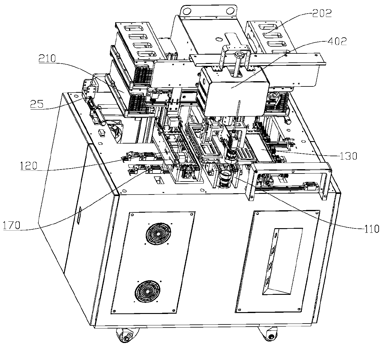 Capping and uncapping equipment for chip coating