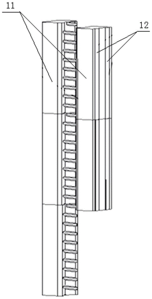 Self-locking multi-storey panoramic elevator