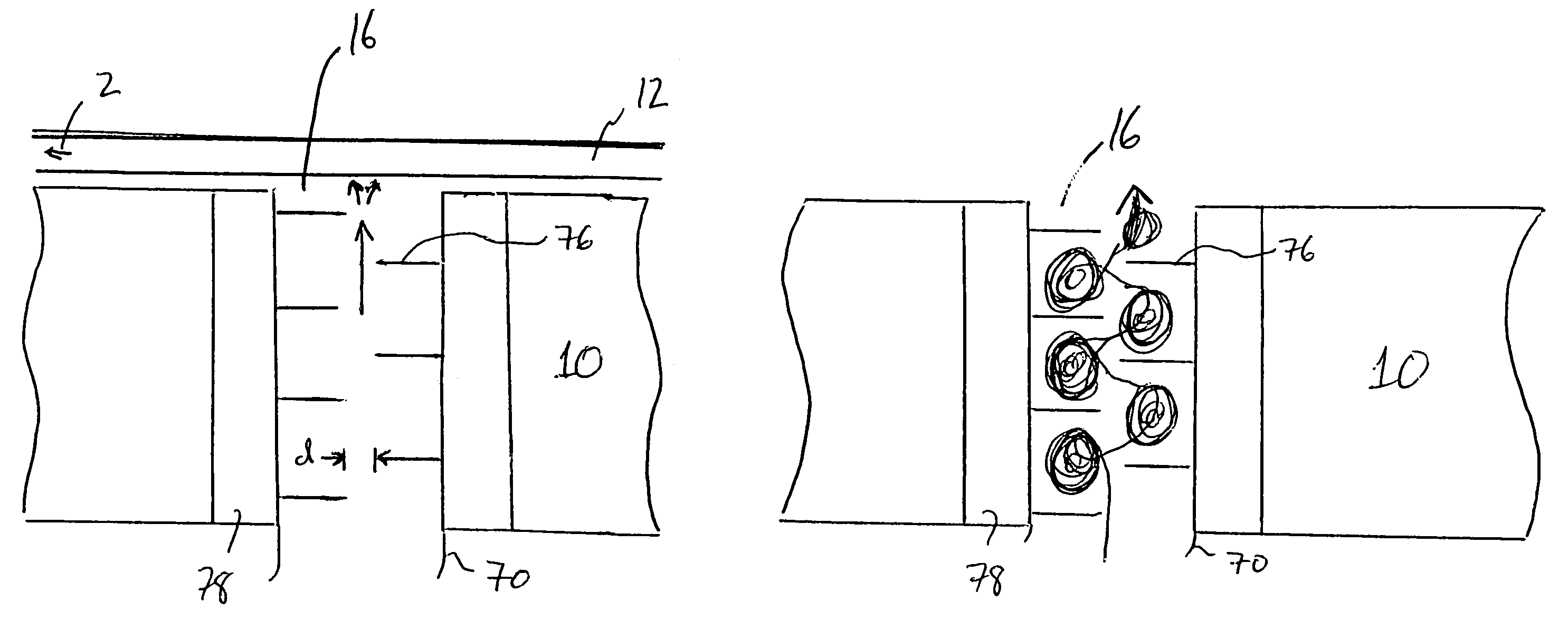 Flow-restricted printing cylinder for a removable printing sleeve