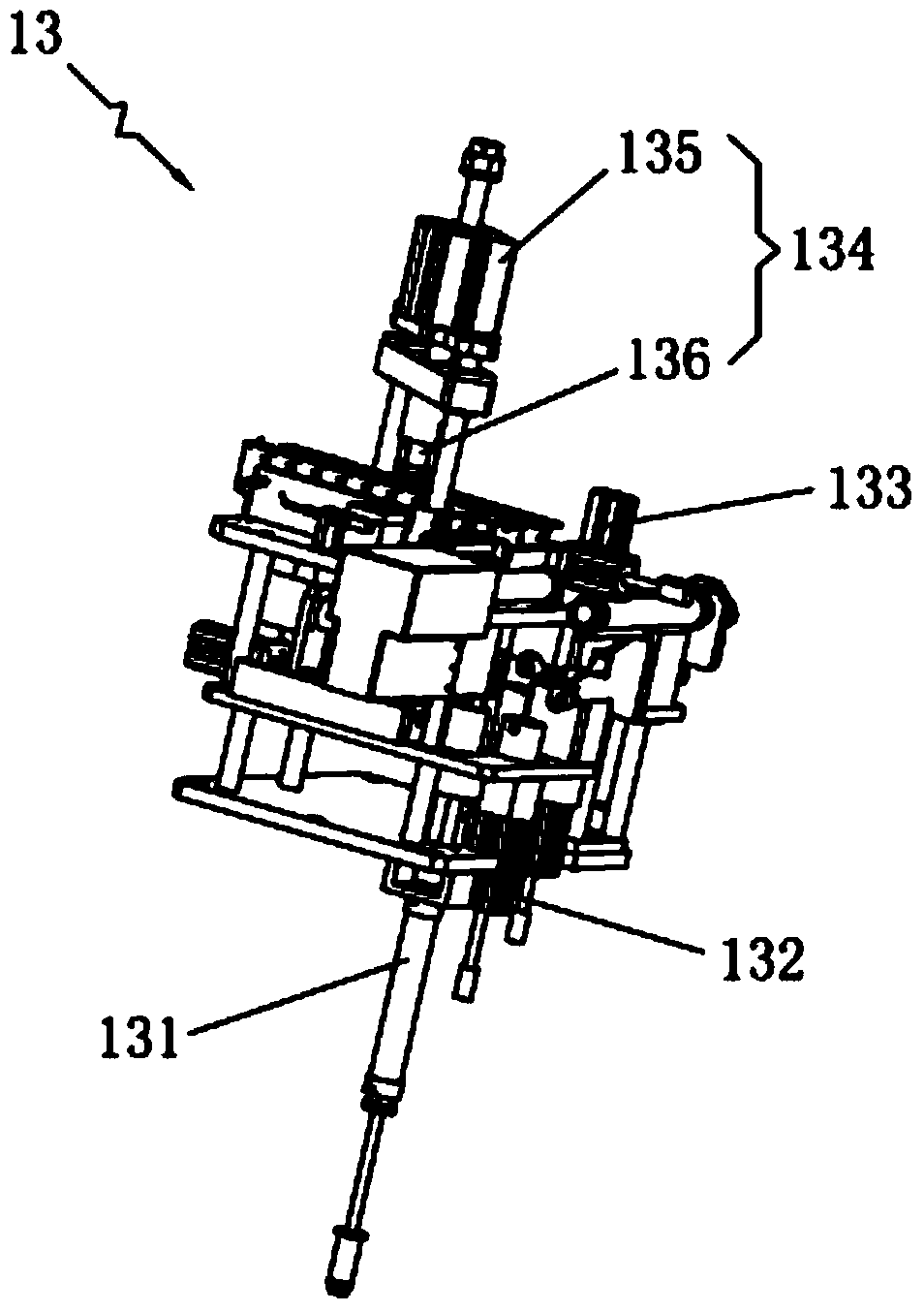 Automatic assembling machine of micro motors