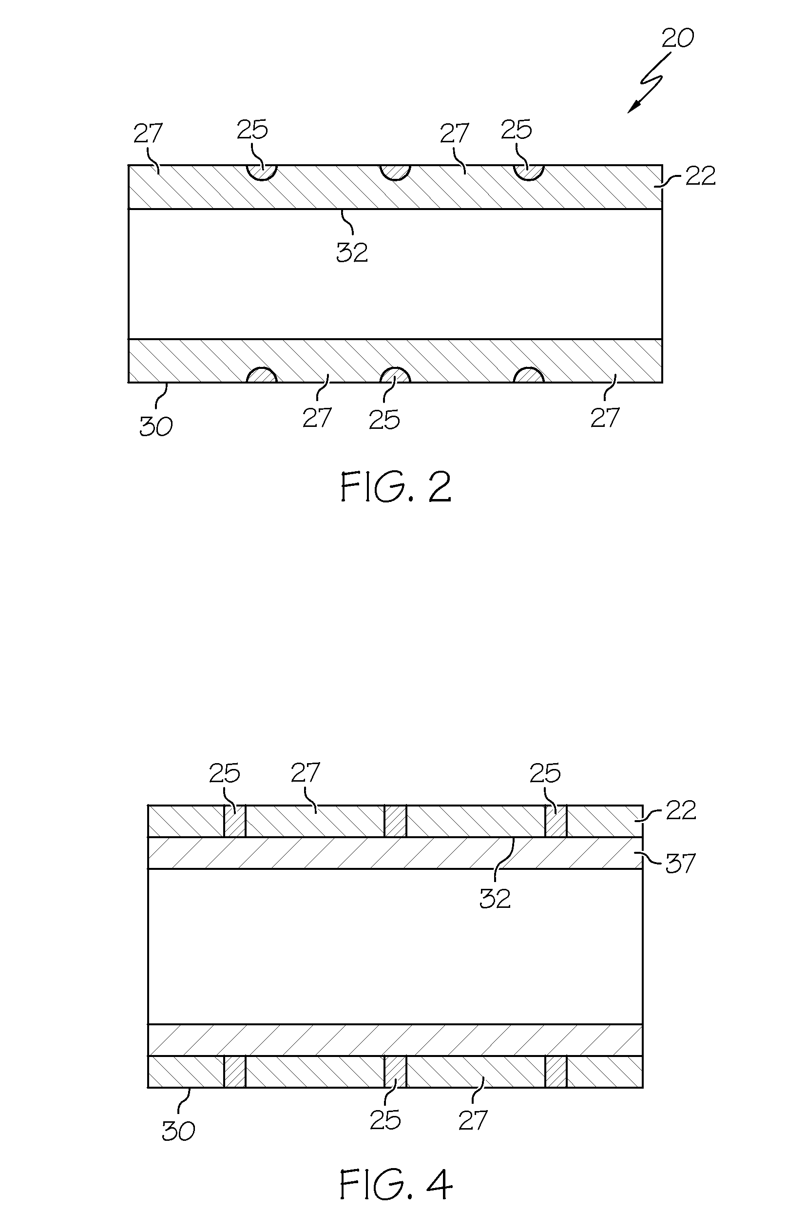 Sintered ring supported vascular graft