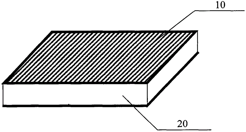 Radiating, thermal insulating and decorating integrated composite plate