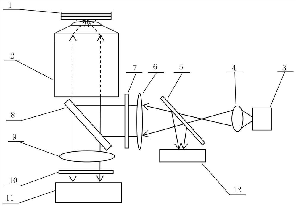 A method and device for measuring and calculating the exit angle of Tamm coupling based on excitation registration