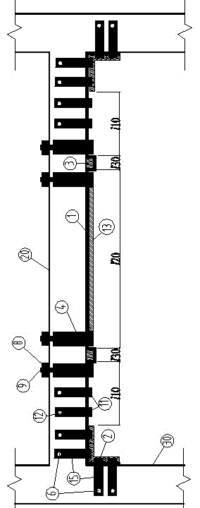 The Method of Composite Reinforcement of Frame Beam with Transverse Tension Prestressed Carbon Fiber Cloth and Steel