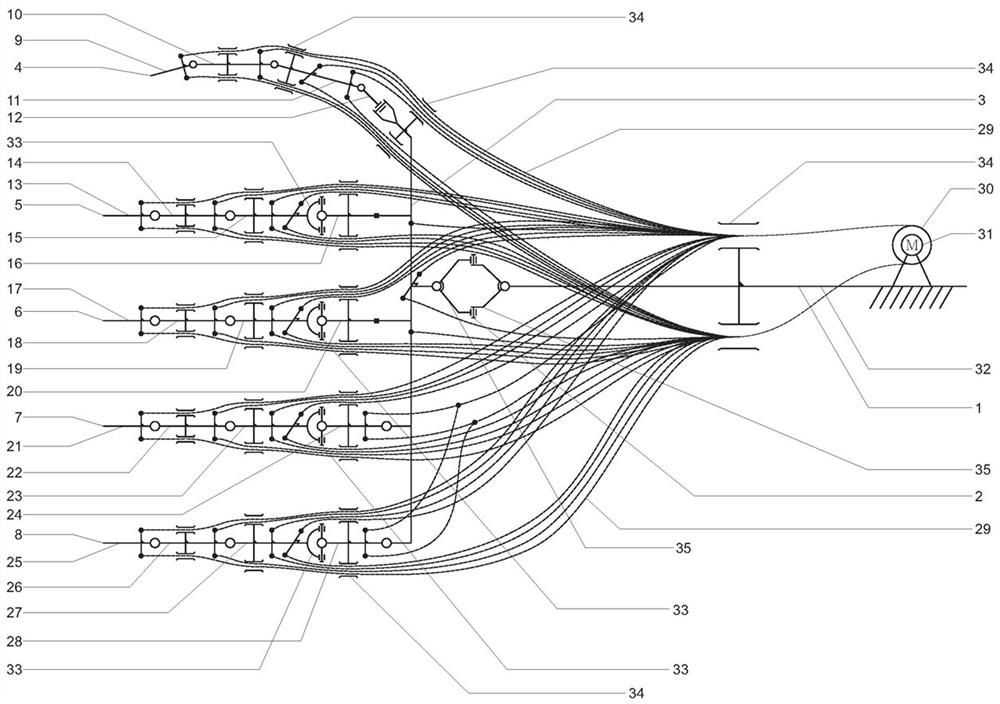 Bionic hand mechanism and robot using same