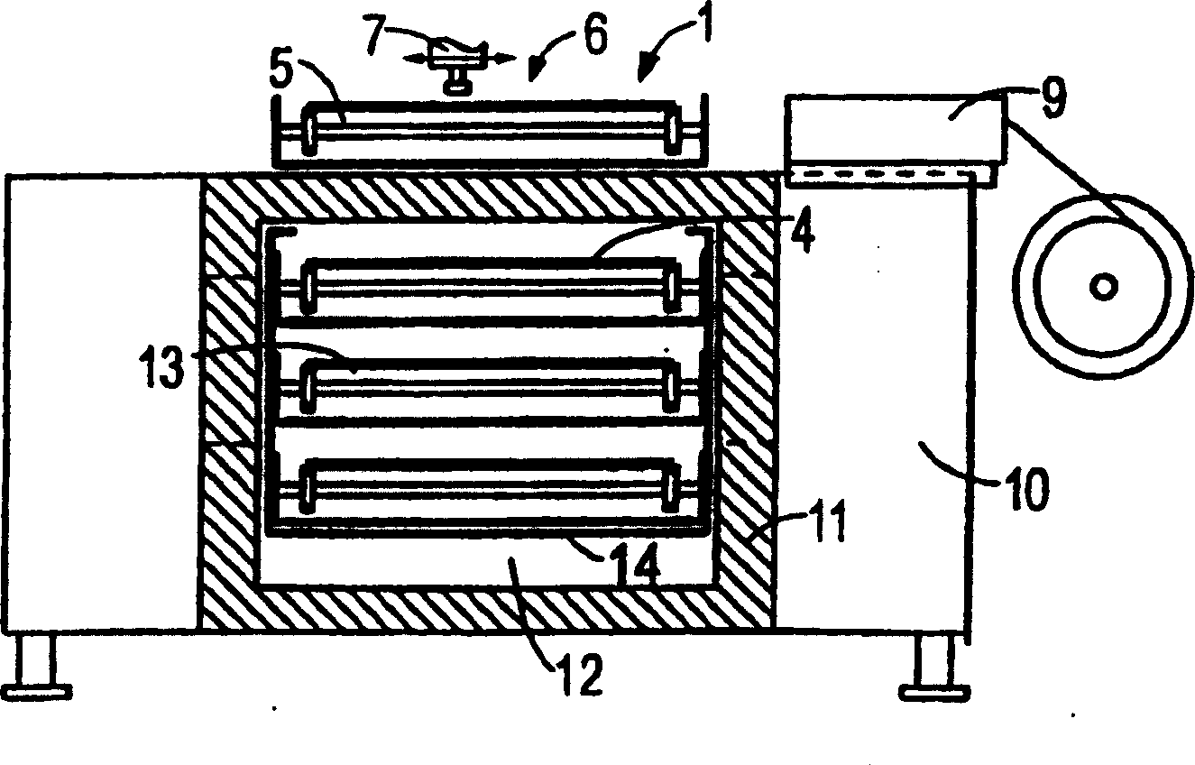 Assembly device for assembling substrates and assembling line with said assembling apparatus