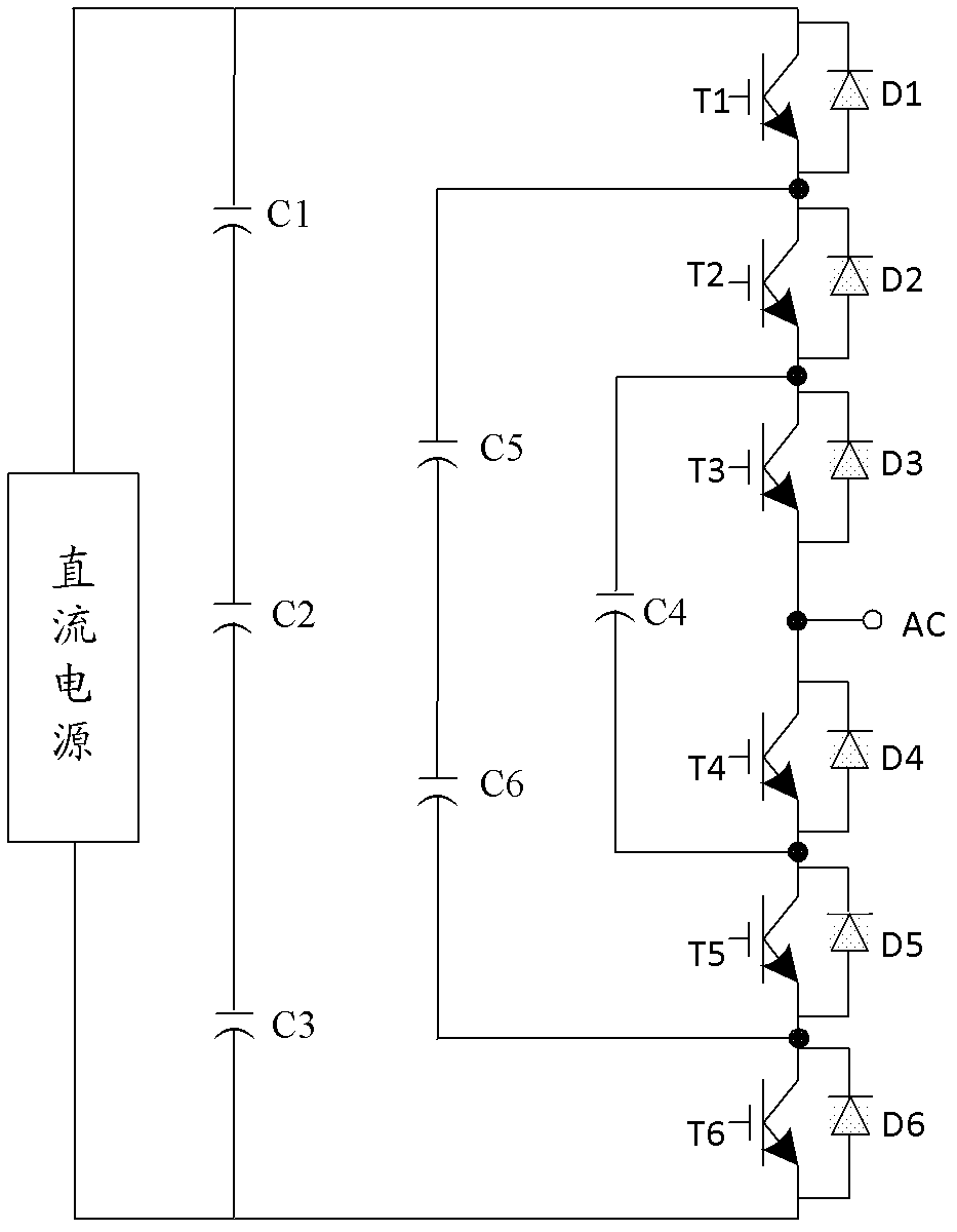 Four-level topology unit and application circuit thereof