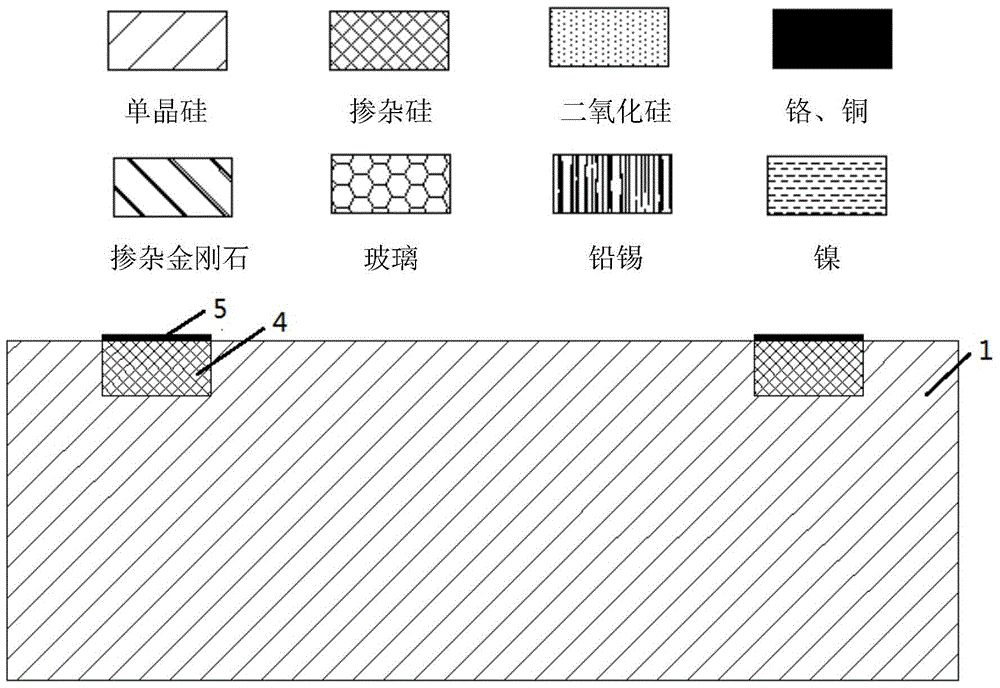 A kind of inner and outer double-electrode micro-hemispherical resonant gyroscope and its preparation method