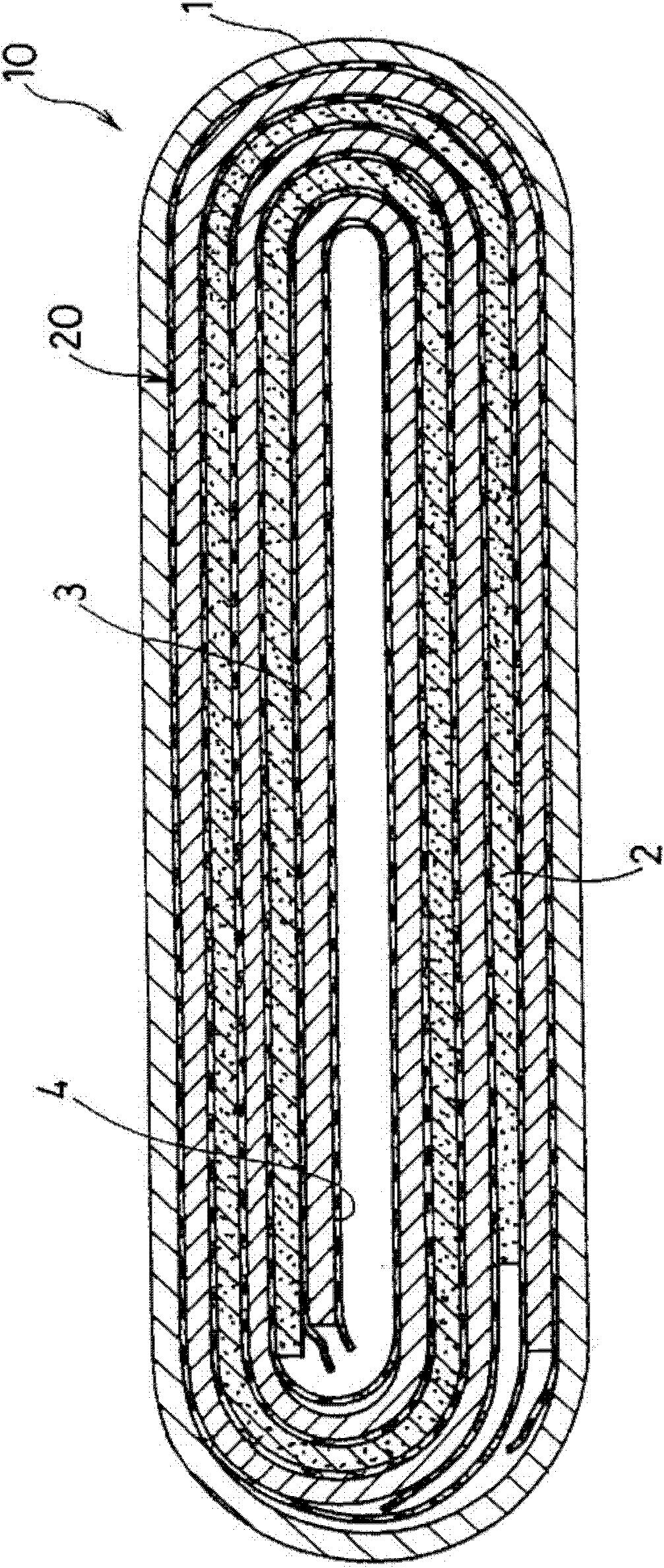 Separator for lithium secondary batteries, and lithium secondary battery using same